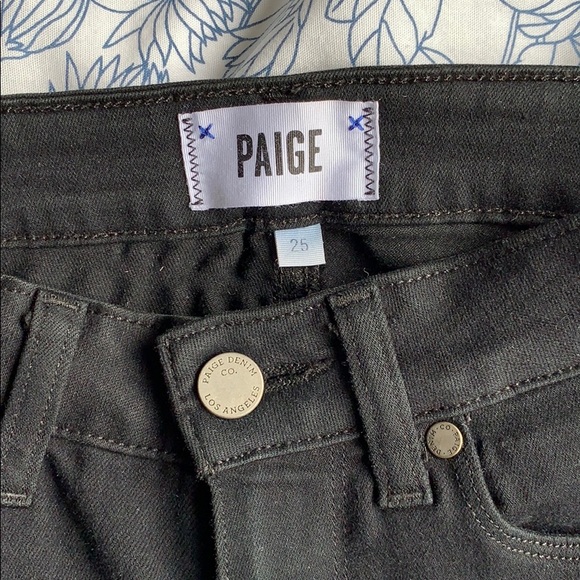 Brand NEW Paige Verdugo Ultra Skinny Black Jeans - Picture 6 of 8